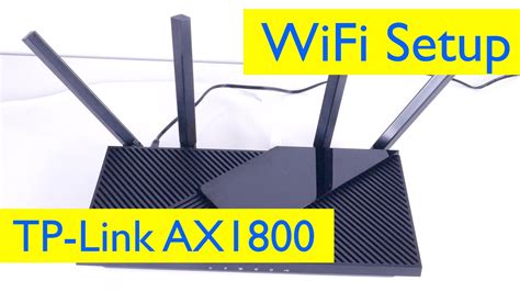 ax1800 wifi 6 router setup