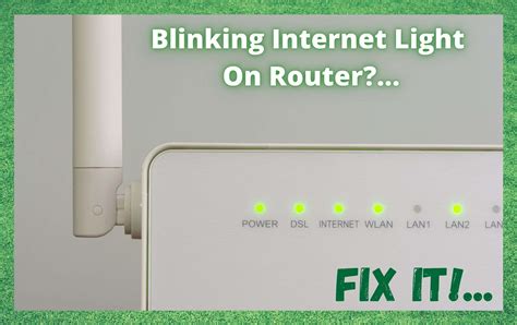 blinking wifi light on router