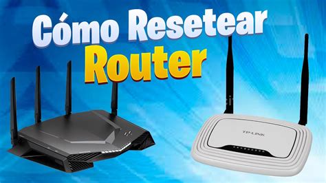 como reiniciar un router wifi