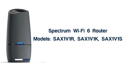 does spectrum wifi 6 router have 2.4 ghz