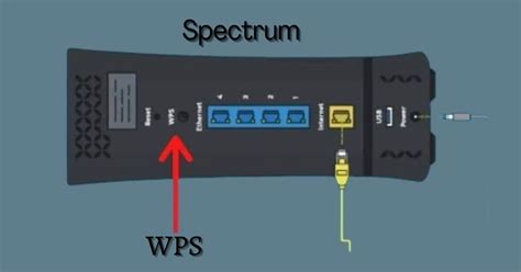 how to enable wps on spectrum wifi 6 router