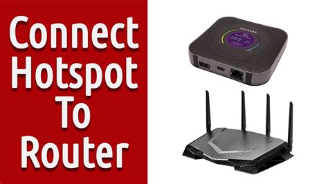 wifi hotspot to router